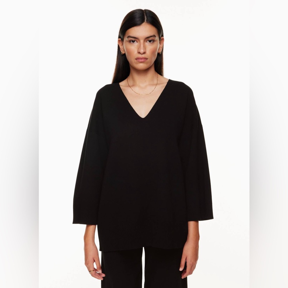 Wilfred Free Black Souvenir oversized Sweater Size 2 Medium